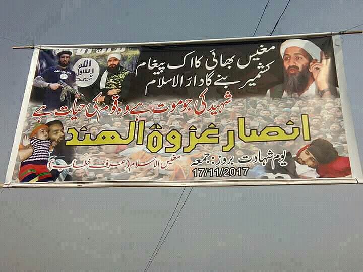 Posters on behalf of the Kashmir wing of al-Qaeda in Srinagar hint towards a new wave of Islamisation in the Valley.