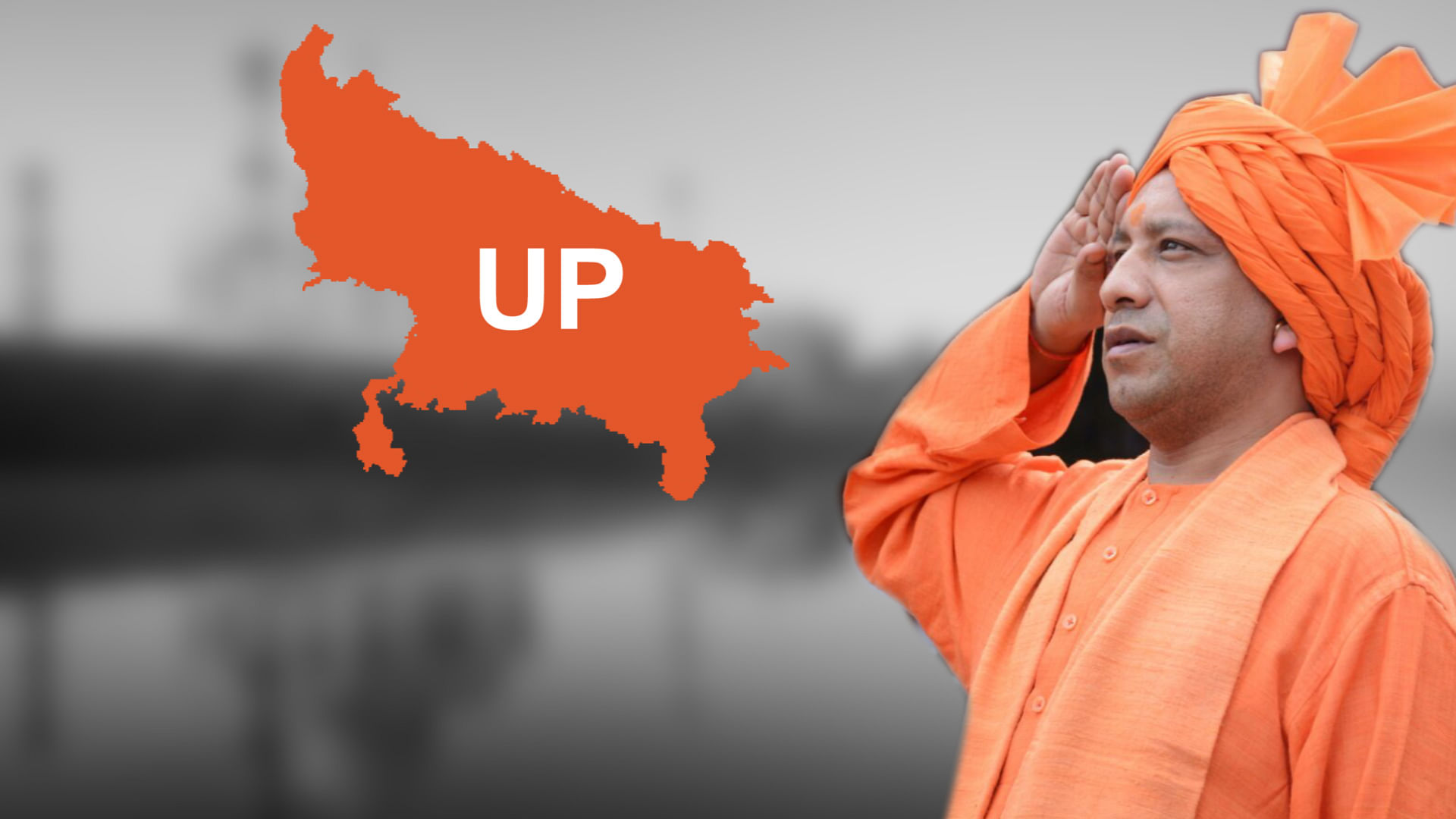 The ‘colour politics’ is evident in every bit of Uttar Pradesh government.