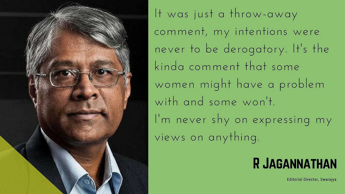 SC Can’t Even Blame PMT For Mood Swings: Jagannathan’s Sexist Joke