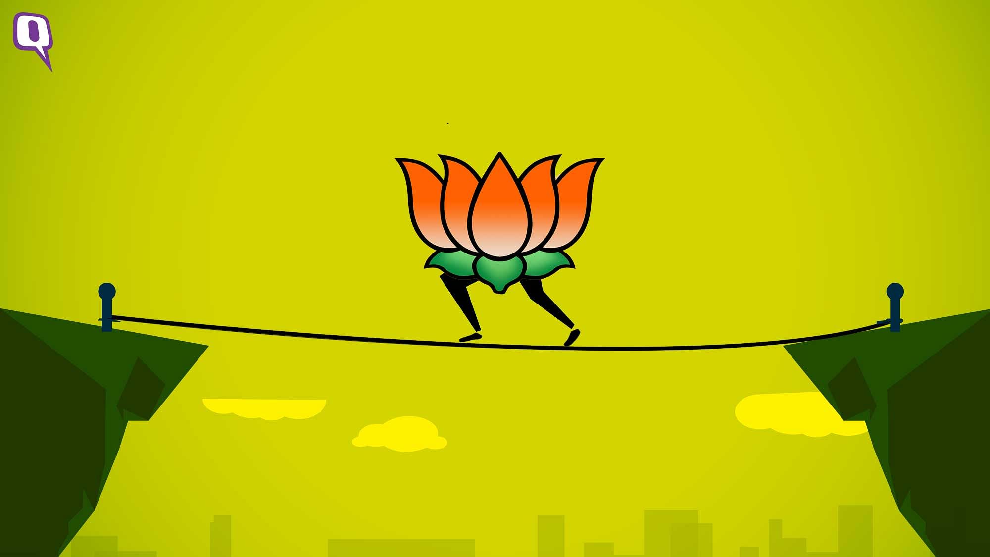 BJP heads towards a tough battle on its home turf in Gujarat, Adivasi and Dalit vote bank might rescue the party.&nbsp;