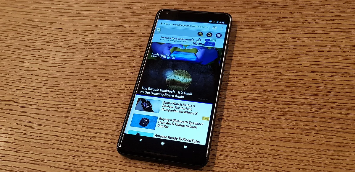 The 6-inch P-OLED display on the Pixel 2 XL needs some work. 
