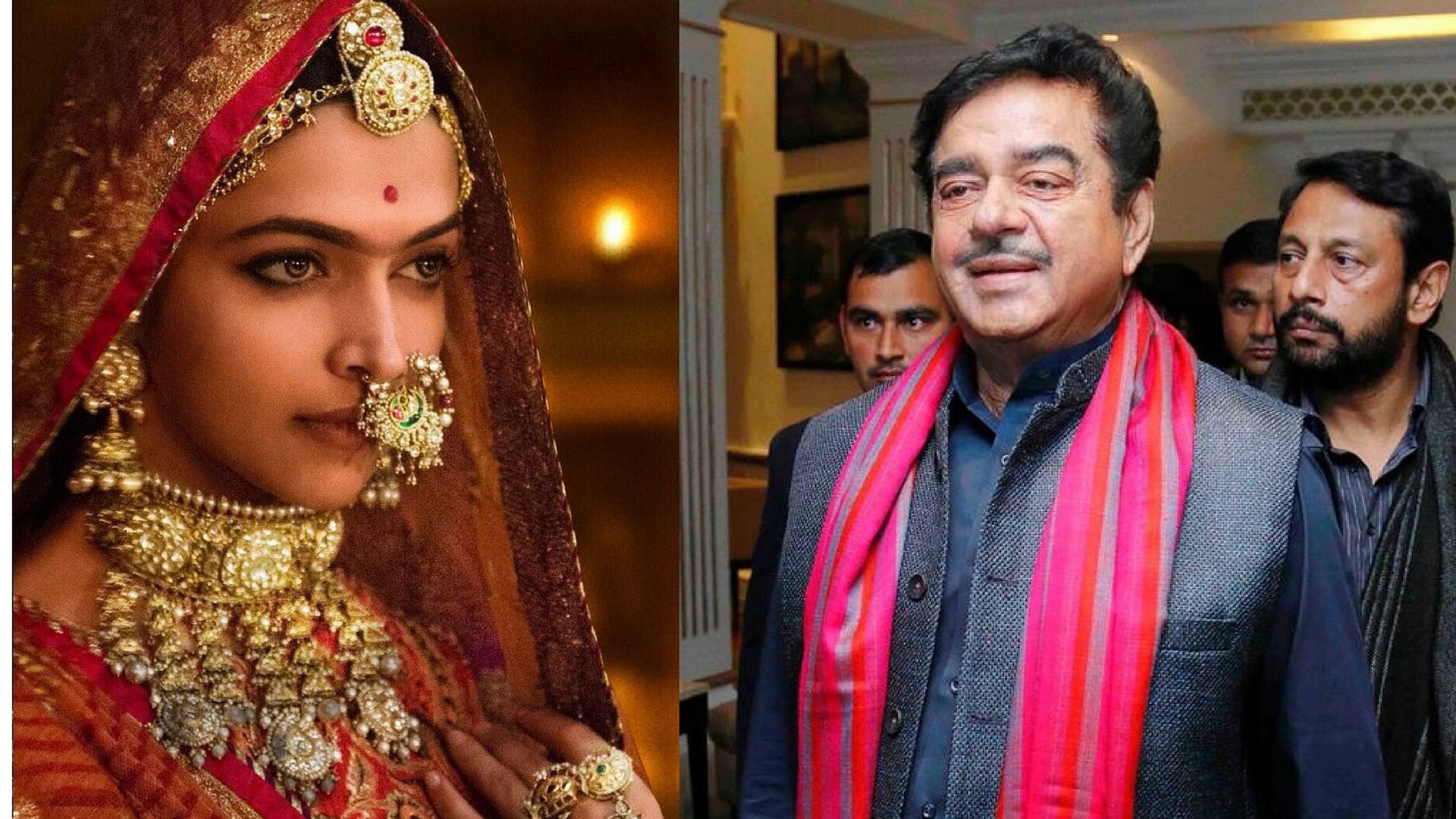 Shatrughan Sinha has questioned the silence of celebrities over the <i>Padmavati </i>issue.