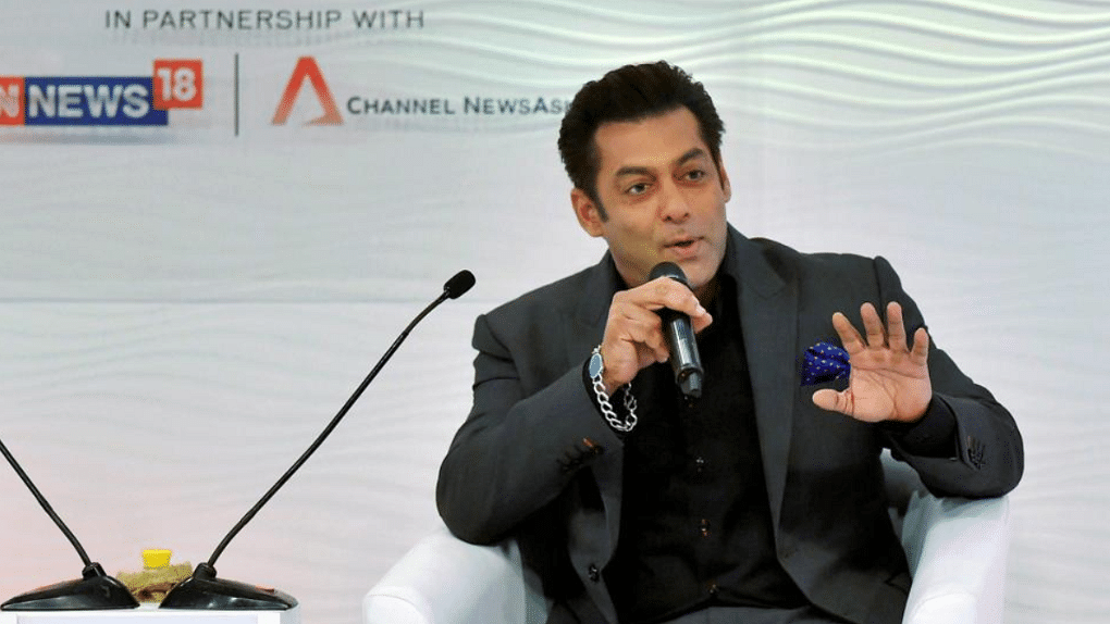 Salman Khan in conversation  at the HT Summit.
