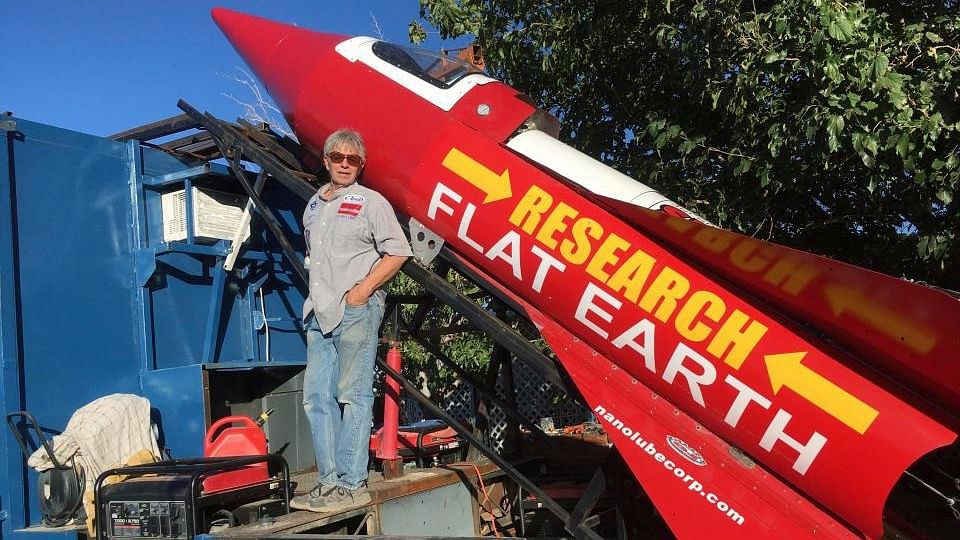 Mike Hughes, a self-taught rocket builder is planning on launching his home-made rocket over a ghost town in California on Saturday.