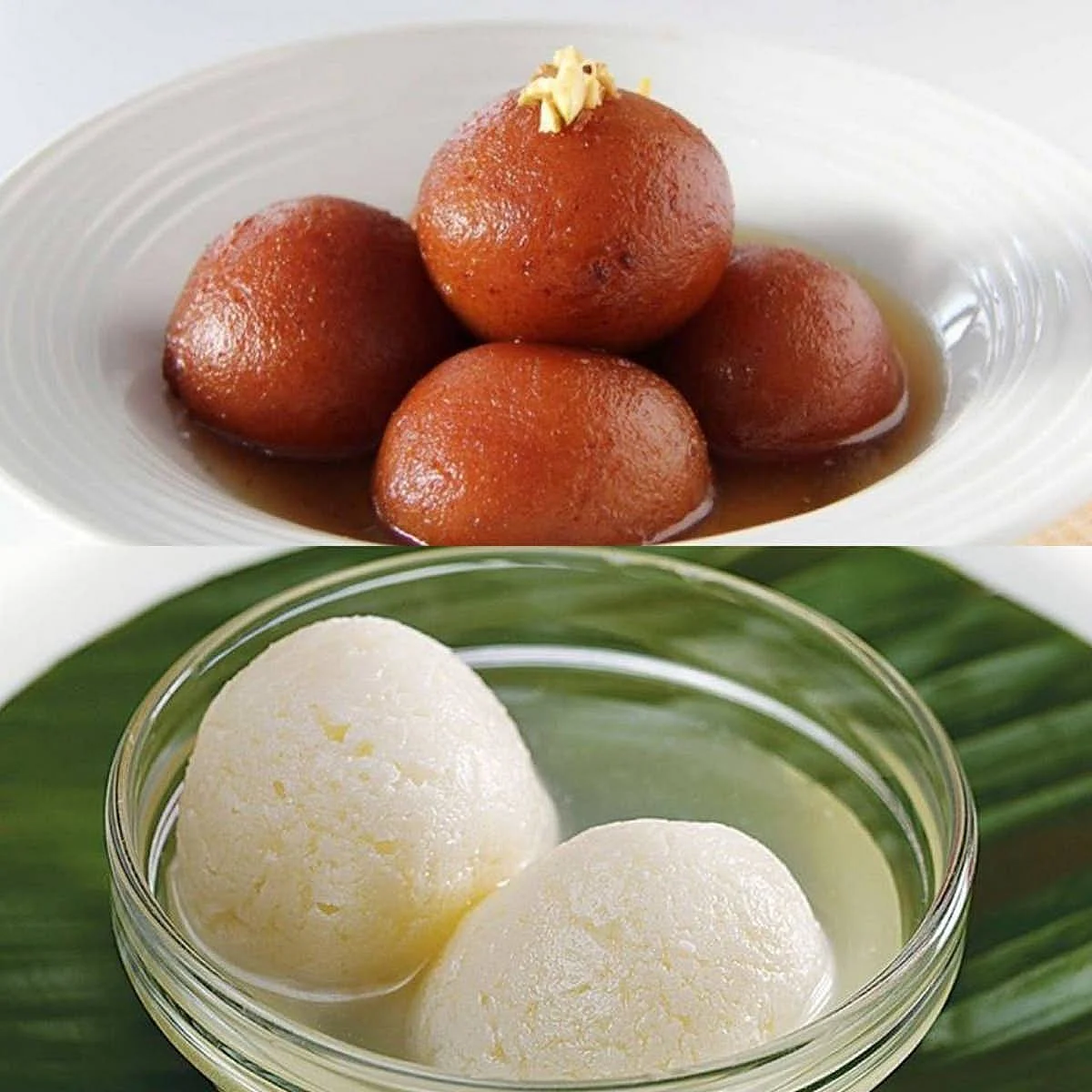 The rosogolla comes in many varieties.