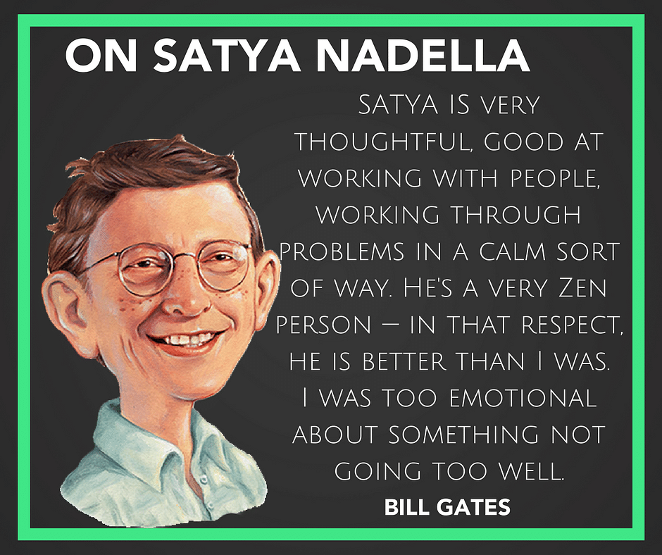 Bill Gates also spoke about need to build clean toilets, new elephantiasis cure, and Microsoft CEO Satya Nadella.