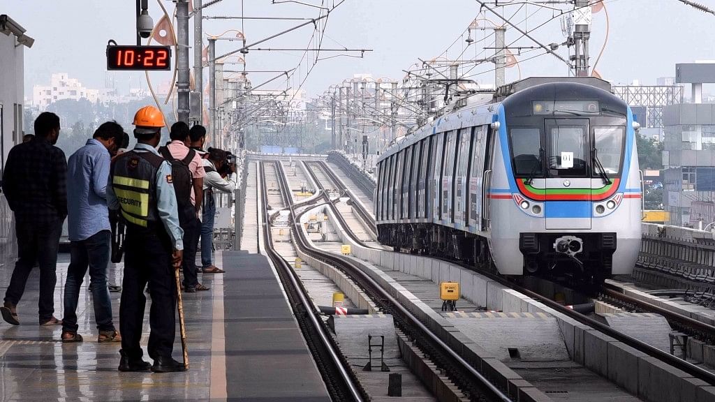 PM Modi inaugurated the Hyderabad Metro on 28 November.&nbsp; &nbsp;