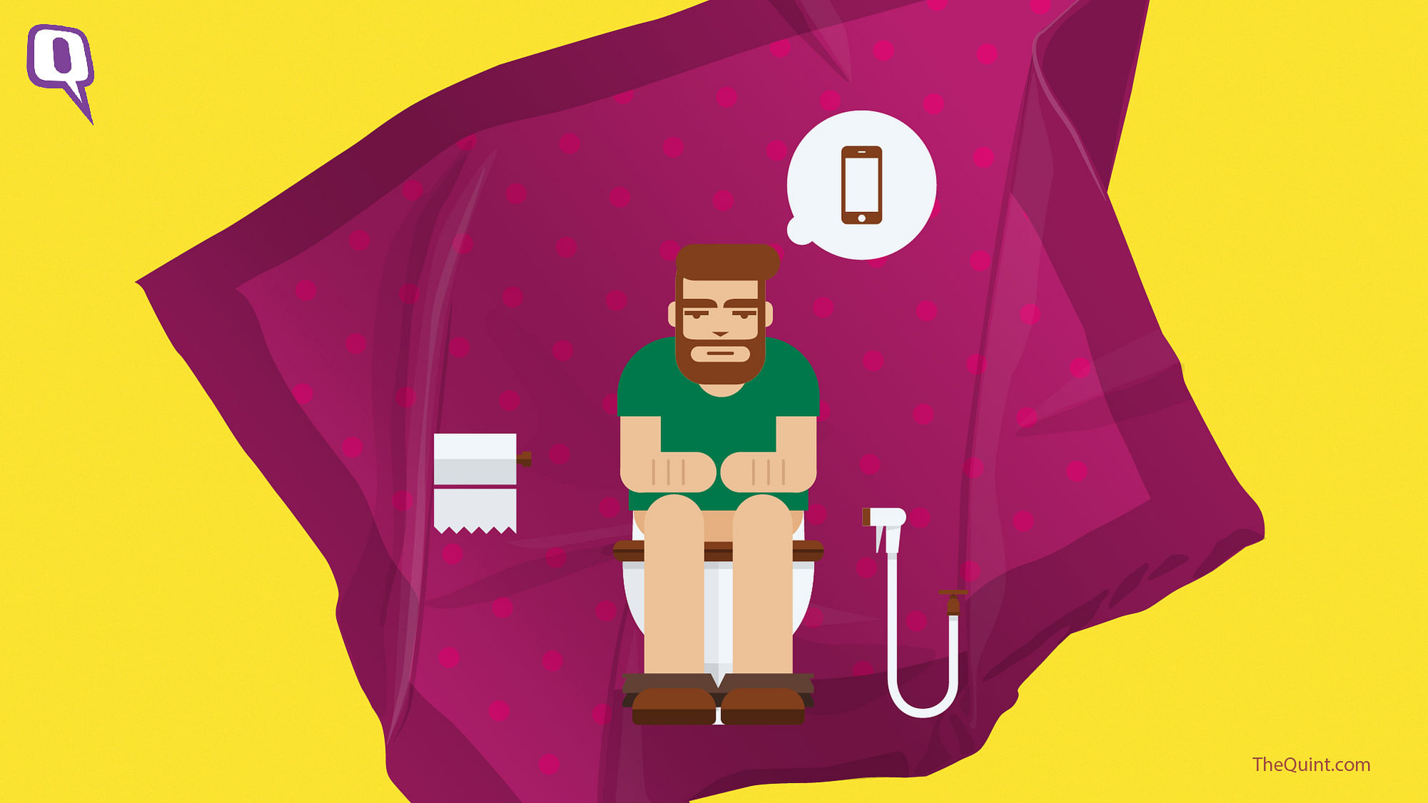 Everyday habits like taking your phone to the loo can make you sick.&nbsp;