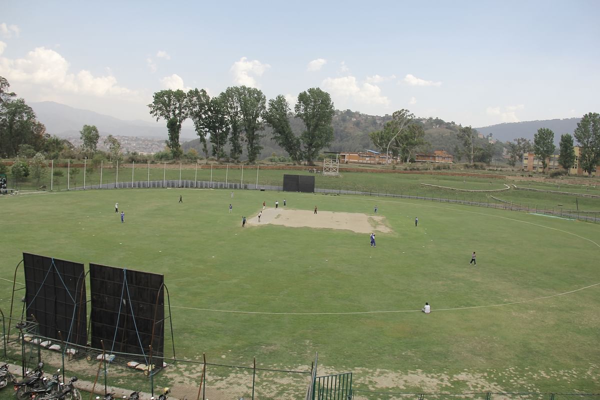 Cricket infrastructure in Nepal is practically non-existent, even then they beat a cricketing super power – India.