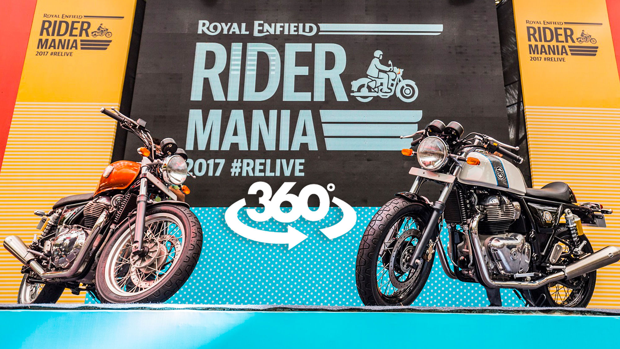 Here’s a 360-degree look at what when down at Rider Mania 2017.