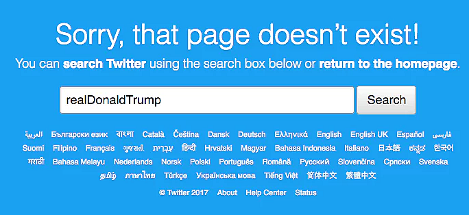 Twitter Employee Shuts Down Trump’s Account on Last Day of Work