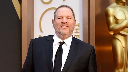 File photo of Harvey Weinstein arriving at the Dolby Theatre in Los Angeles for the Academy Awards.