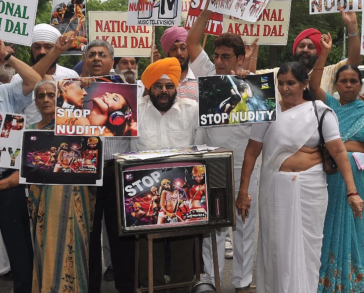 Paramjit Singh Pamma raises his voice against TV shows. 
