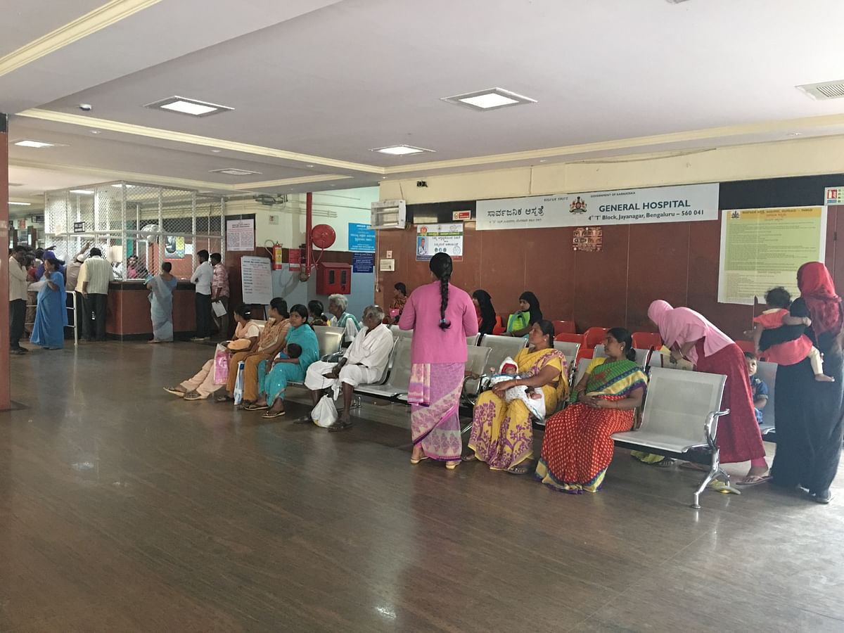 Private hospitals wore a deserted look in Bengaluru due to a strike against amendments to the KPME Act.