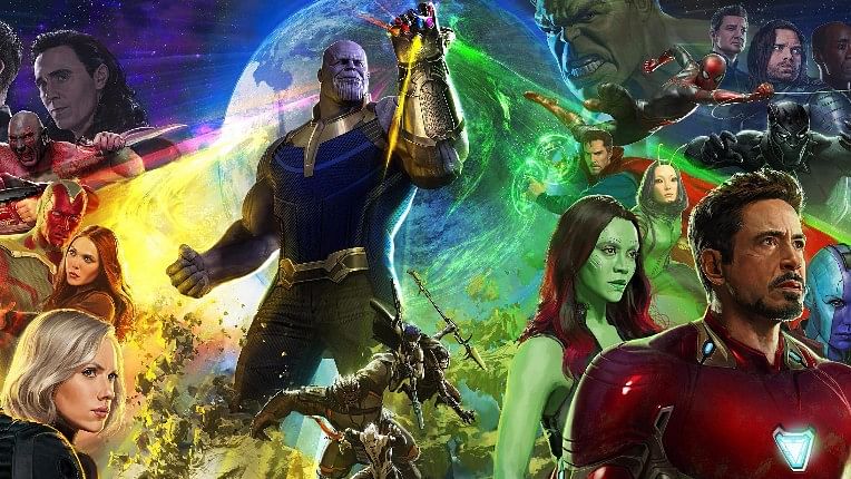 The <i>Avengers: Infinity War </i>poster.
