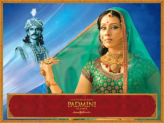 A publicity still of <i>Chittod Ki Rani Padmini Ka Johur </i>which aired on Sony TV.