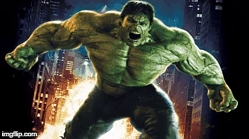 My landlord wears an expression akin to Chaudhry Baldev Singh and the Incredible Hulk.