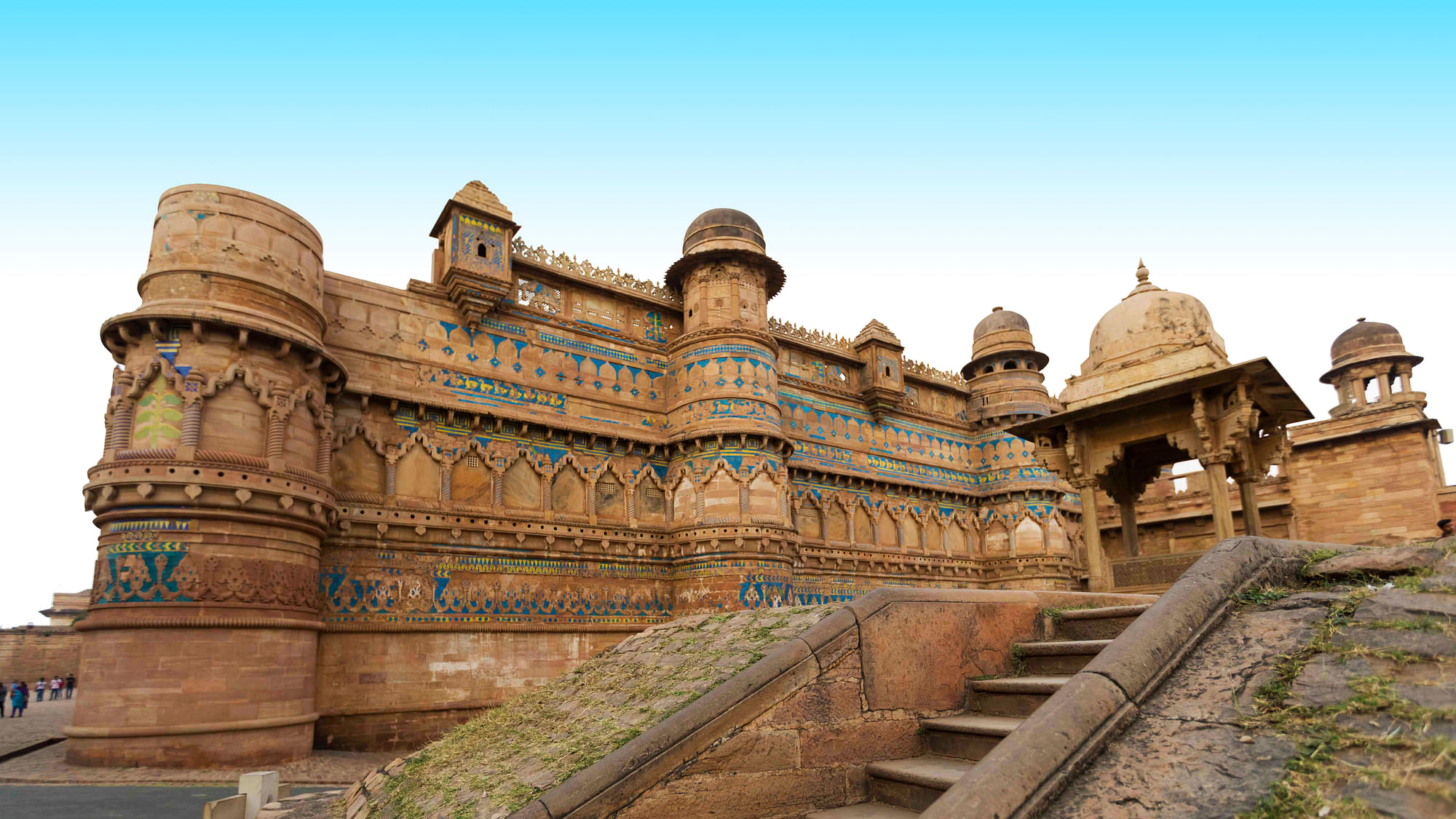 Gwalior Fort was once described by Babur as ‘The Pearl Among the Fortresses of India’