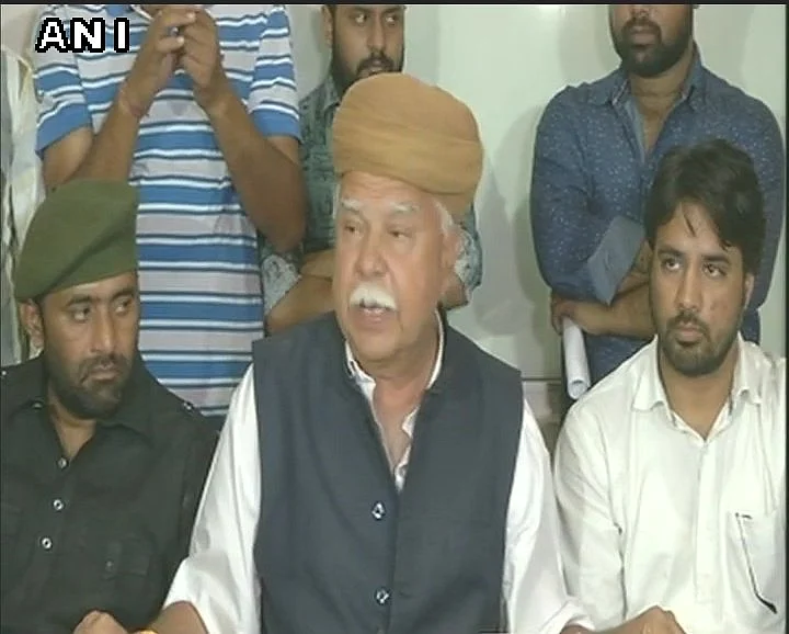 Lokendra Singh Kalvi, Rajput Karni Sena. 