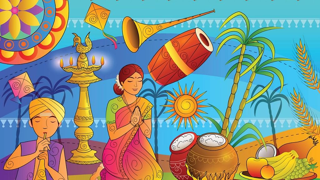 260+ Harvest Festival India Stock Illustrations, Royalty-Free Vector  Graphics & Clip Art - iStock