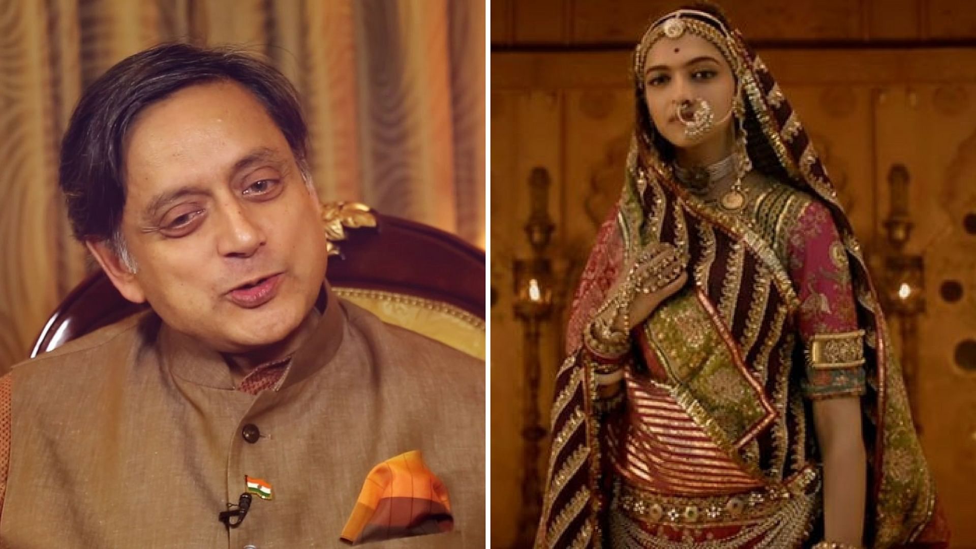 Shashi Tharoor comments on the Padmavati controversy.&nbsp;