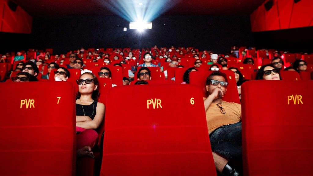 File image of cinema-goers wearing 3D glasses watch a movie at a PVR Multiplex in Mumbai.