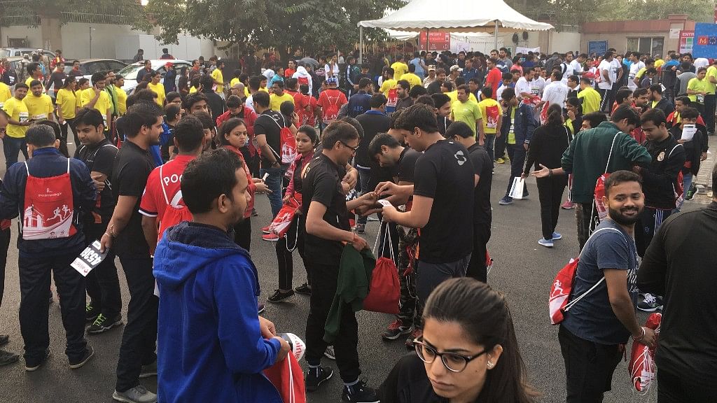 The Airtel Delhi Half Marathon saw a huge participation despite the bad air quality Delhi is reeling under.