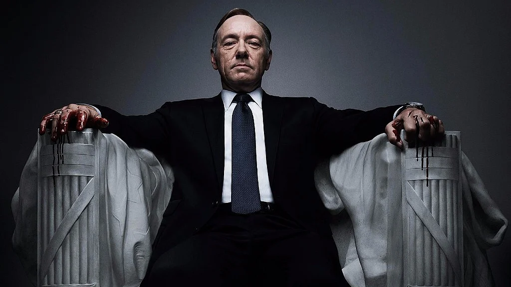 Kevin Spacey in <i>House of Cards</i>. 