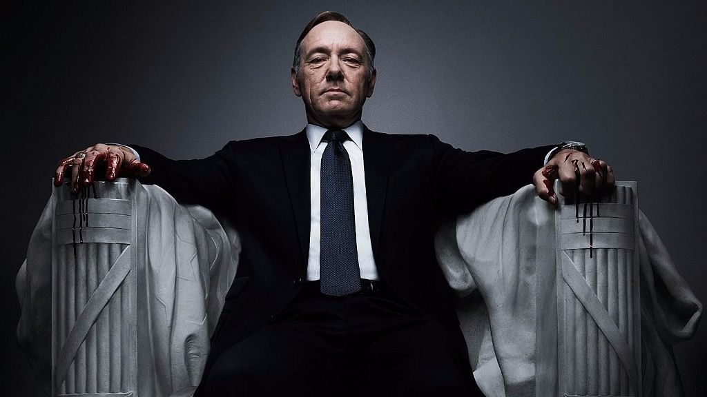 Kevin Spacey in <i>House of Cards</i>.&nbsp;