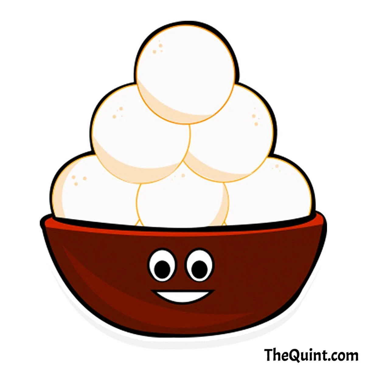 If we can have a rice cake emoji, why not a rosogolla one? 