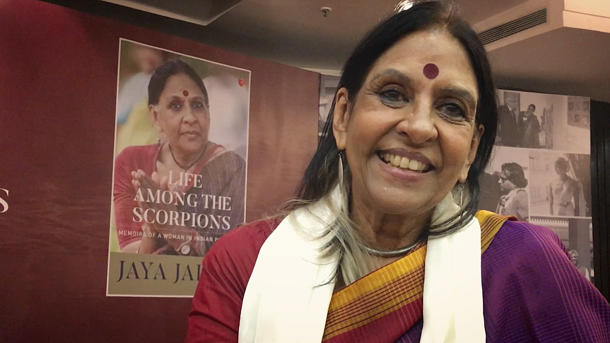 Former Samata Party President Jaya Jaitly.