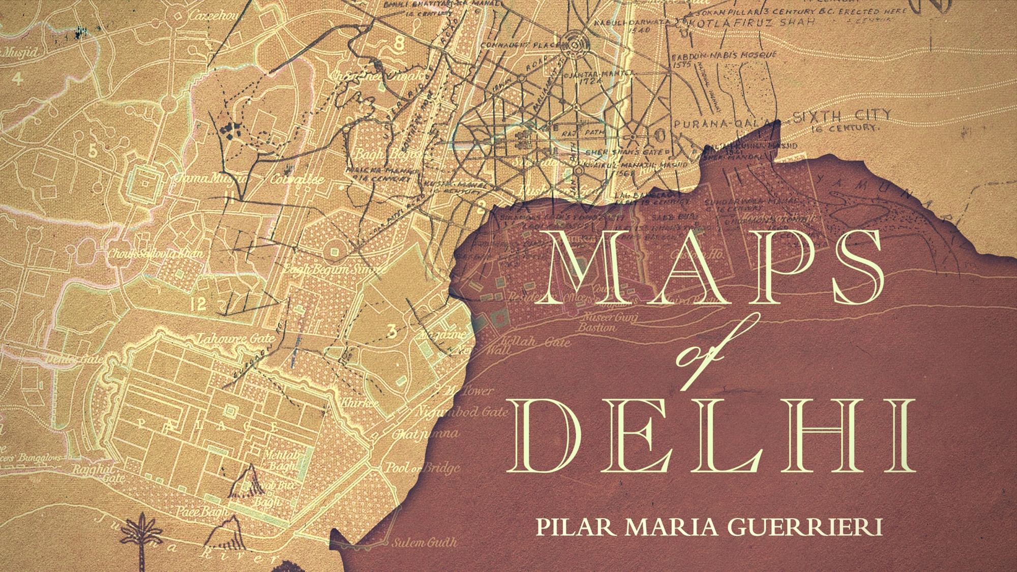 Cover of Pilar Maria Guerrieri’s book on Delhi