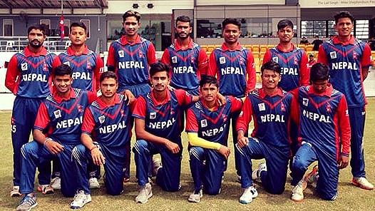 File photo of Nepal’s U-19 cricket team.