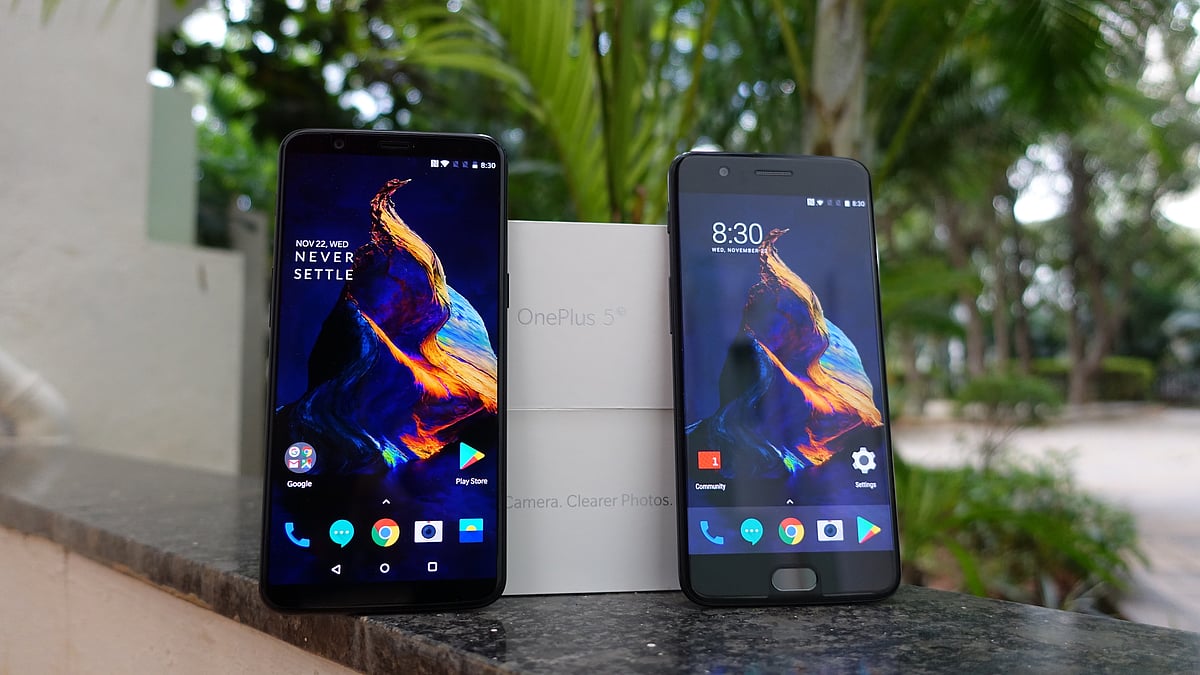 oneplus 5t dual speaker