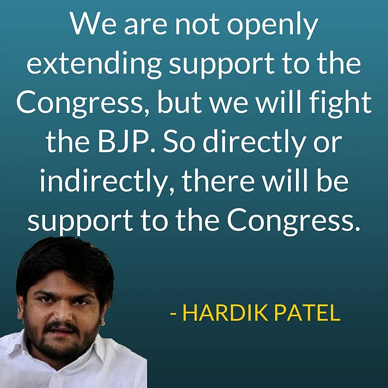 Gujarat Polls: Hardik Says Congress Has Okayed Quota For Patidars