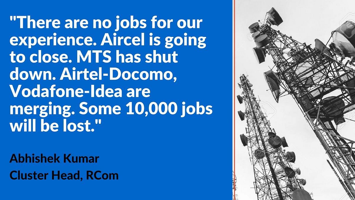 The telecom giant’s closing its entire 2G & 3G operation, booting 3,000 RCom workers from their jobs without notice.