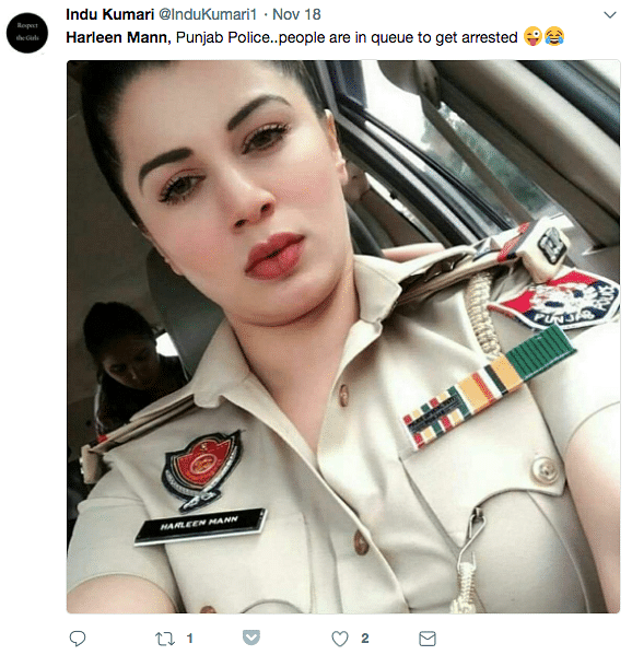 Punjabi Police Girls Xnxx - Who Is Punjab Police's Harleen Mann, and Why Is Her Photo Viral?