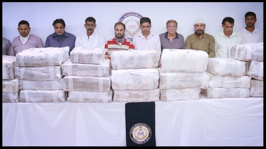 Over Rs 36 crore old currency seized by the National Investigation Agency from a gang of nine people in Delhi.