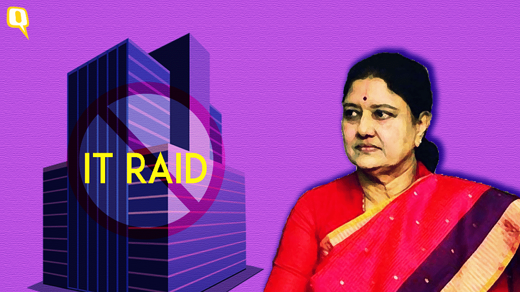 The I-T department had specific inputs of suspected large scale benami transactions involving the family members of Sasikala over a period of time.