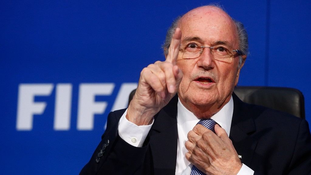 File photo of Sepp Blatter.