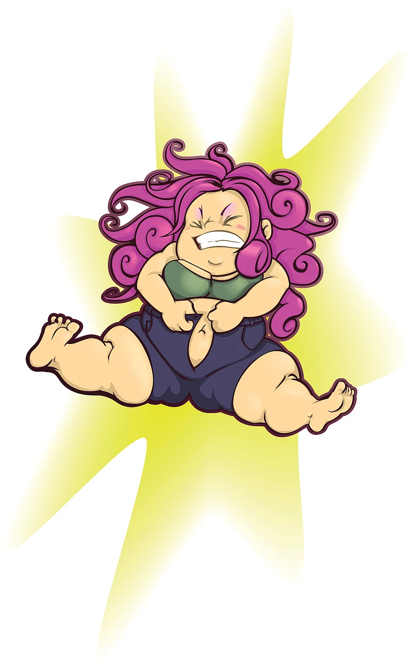 I usually don’t mind that I am fat. Well, sometimes I do, like when I am in the trial room looking like a giant bean bag.