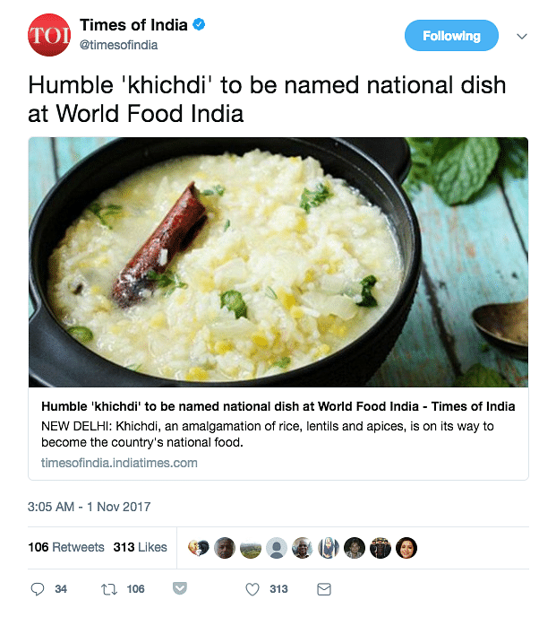 Will the real national dish please stand up?
