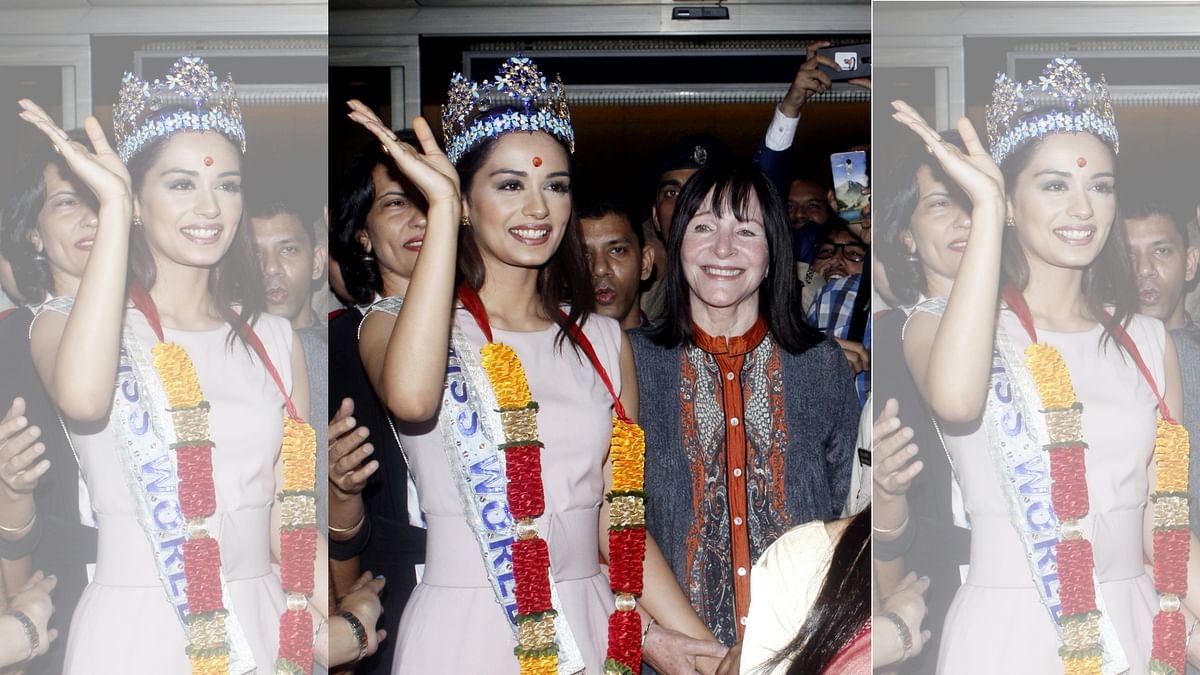 Miss World 2017 Manushi Chhillar Is Back In Town With Her Crown
