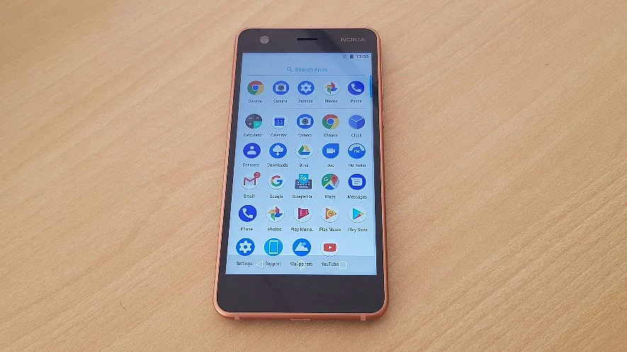 Nokia 2 gets a 5-inch HD display with 1280x720 pixels. 