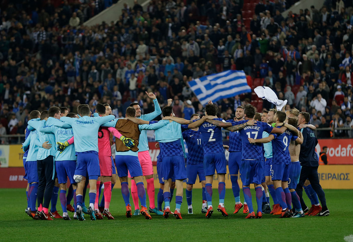 Croatia held Greece to a 0-0 draw in Sunday’s second leg in Athens to complete a 4-1 aggregate victory.