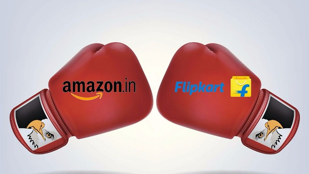 RedSeer survey shows both Amazon India and Flipkart as neck and neck.