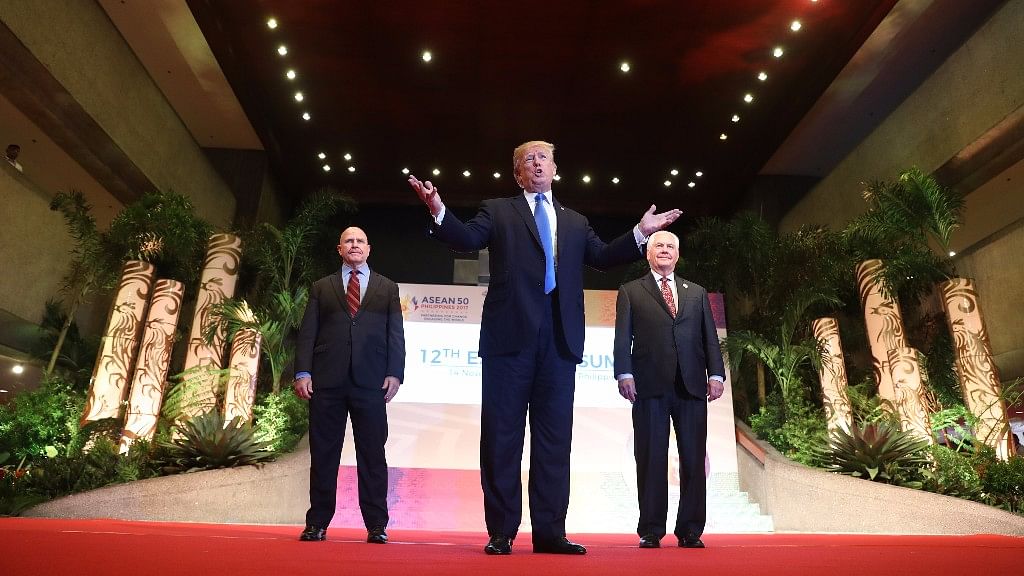 Donald Trump at the East Asia Summit.&nbsp;