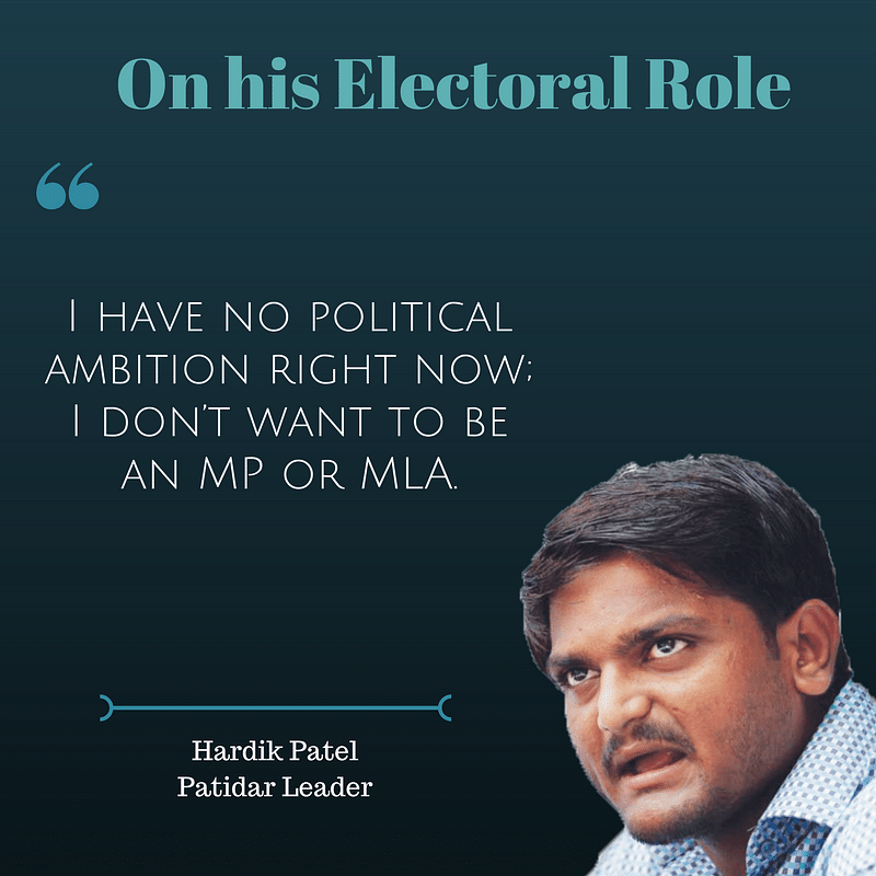 Hardik Patel says that the BJP has created a fake video of the 23-year-old to ‘character-assassinate’ him.