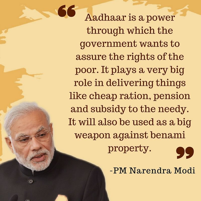 The Prime Minister at the HT leadership summit said Aadhaar is a “powerful weapon against benami property”.