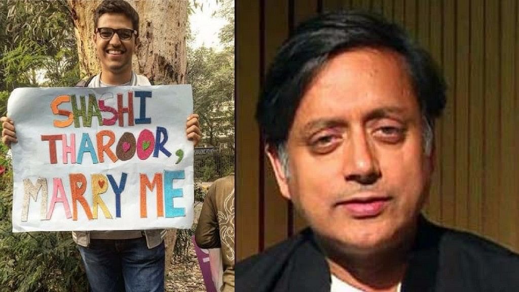 Shashi Tharoor and Surya HK